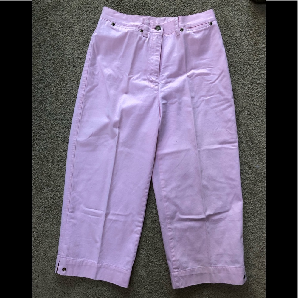 Jones NewYork Sport pink capris pants